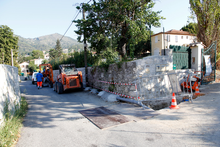 Travaux à la Gabre