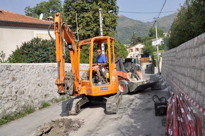 Travaux à la Gabre