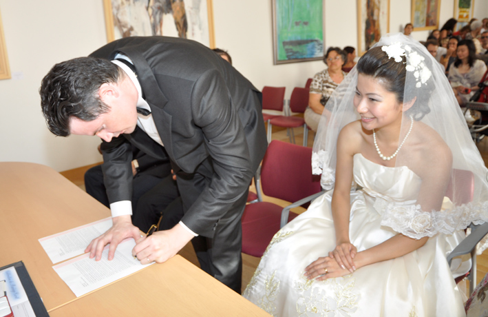 Mariage Wang-Saissy