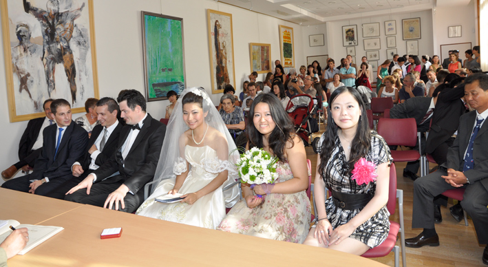 Mariage Wang-Saissy