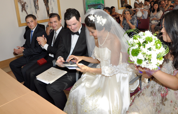 Mariage Wang-Saissy