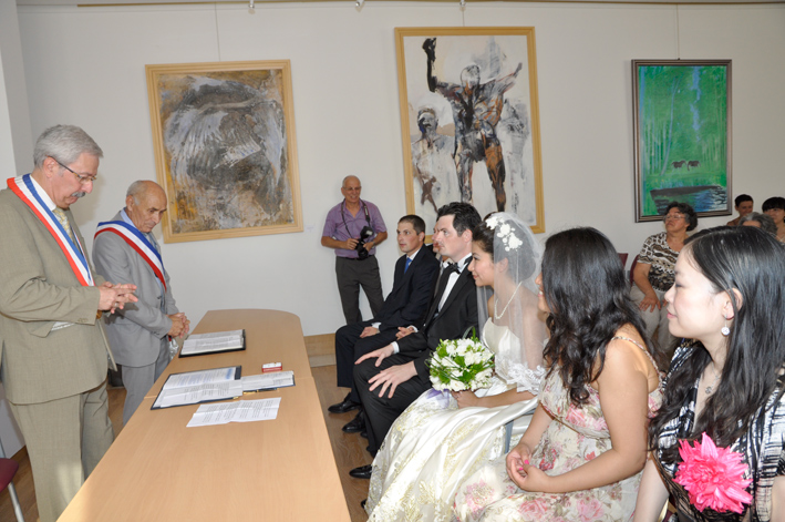 Mariage Wang-Saissy