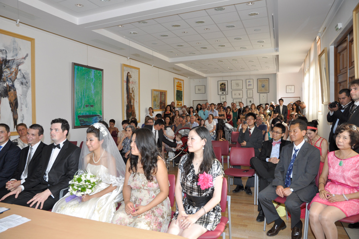 Mariage Wang-Saissy