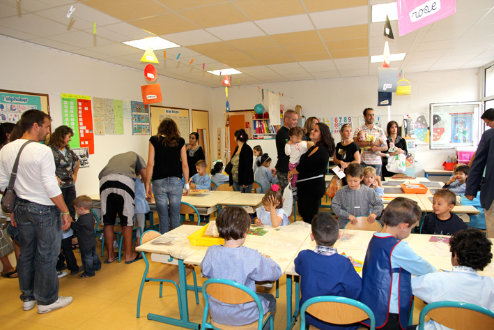 Rentrée de la maternelle
