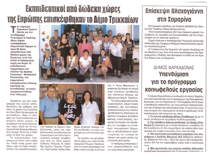 Dossier Comenius