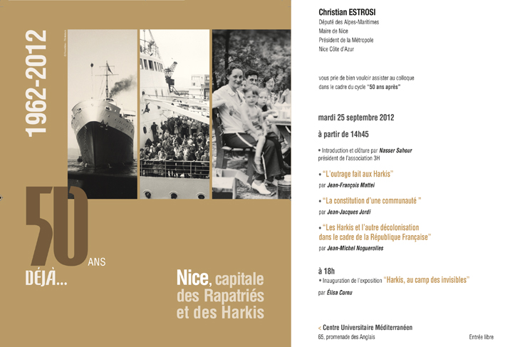 Harkis et Pieds-Noirs