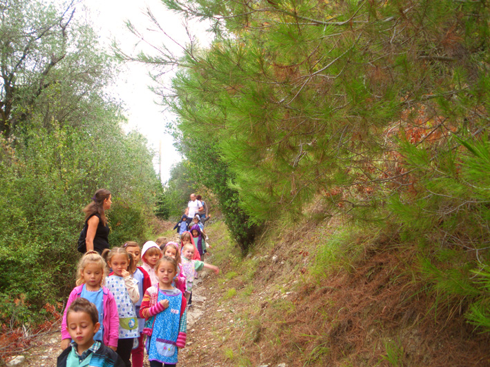 Sortie automnale de la maternelle
