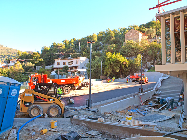Abords de la crèche