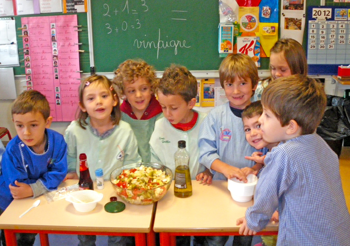 Maternelle: semaine du goût