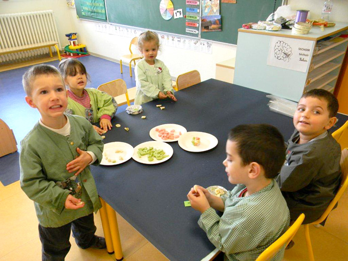 Maternelle: semaine du goût