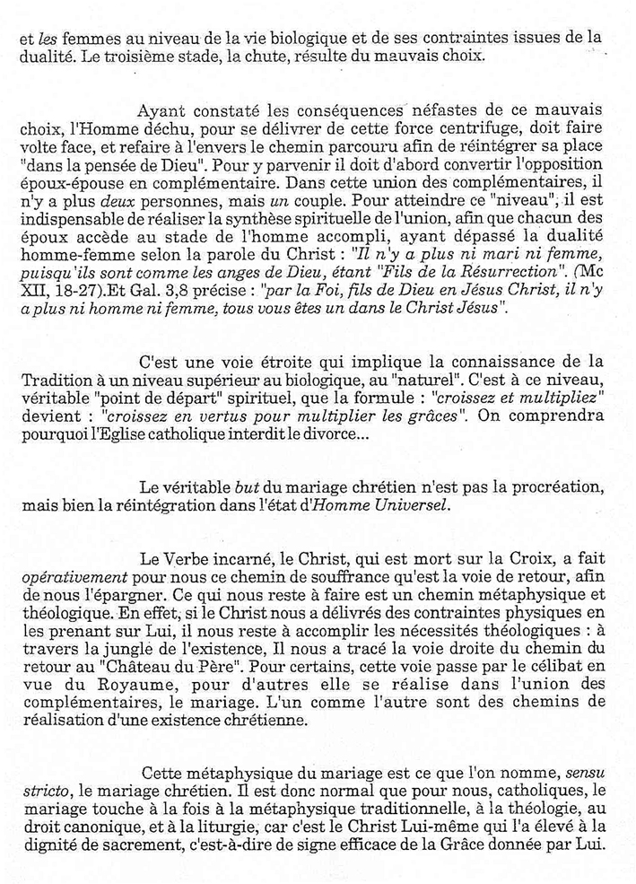 Mariage chrétien