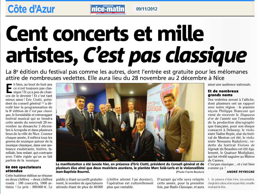 C'est pas classique
