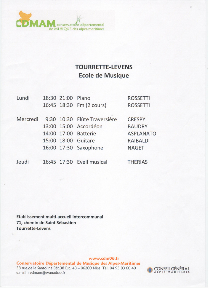 Ecole de musique