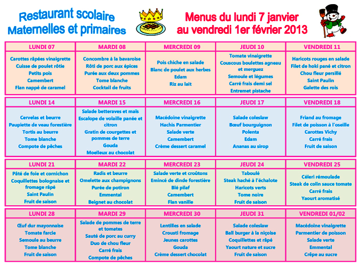 Menus-janvier-2013