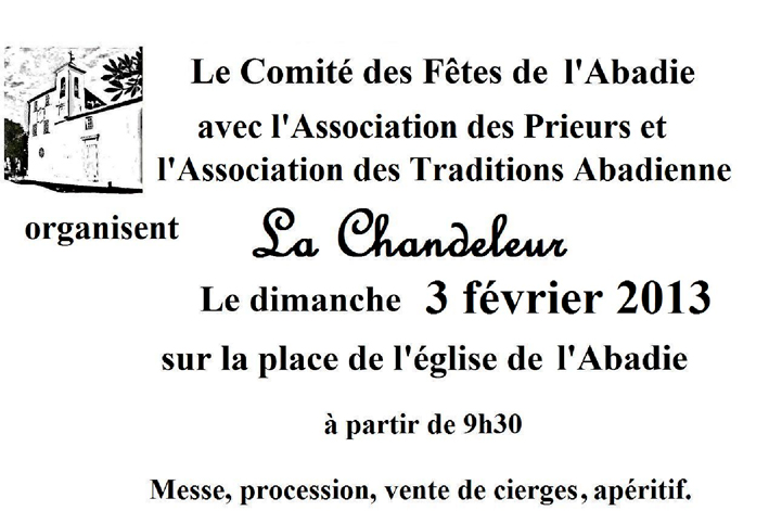 Chandeleur abadienne