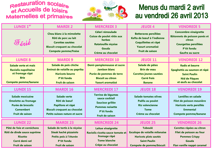 Menus-avril-2013