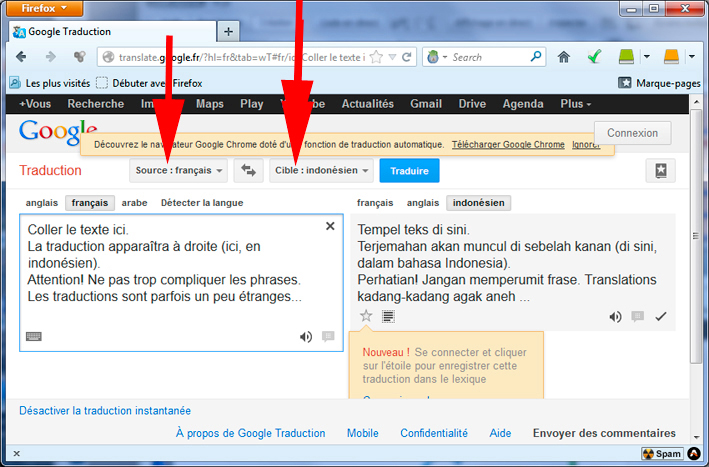 Google traduction