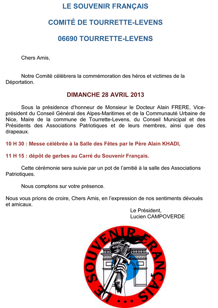 Journée de la Déportation