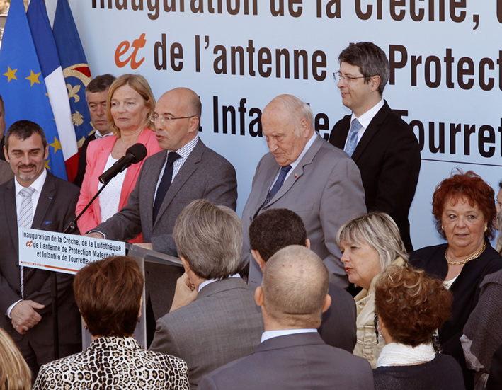 Inauguration de la crèche