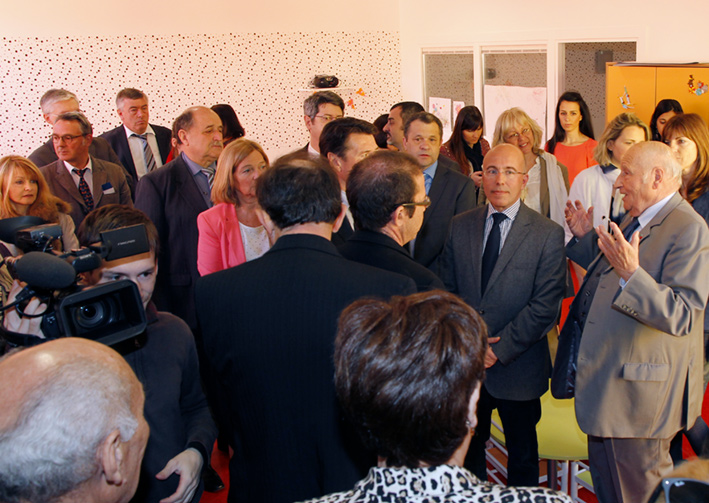 Inauguration de la crèche