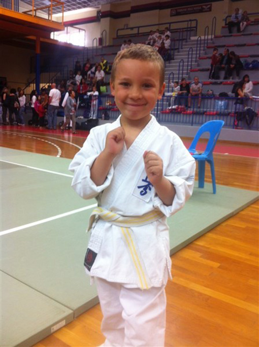 Karaté sur le podium