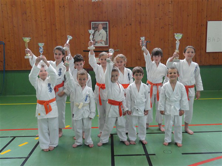 Karaté sur le podium