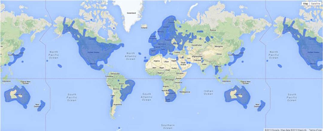 Cartographie tonnante