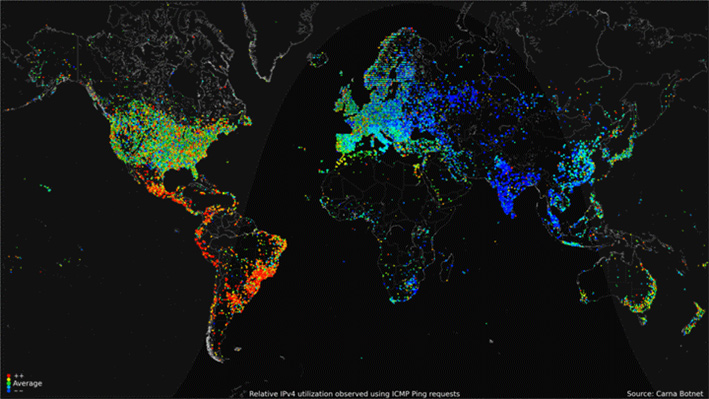 Cartographie tonnante