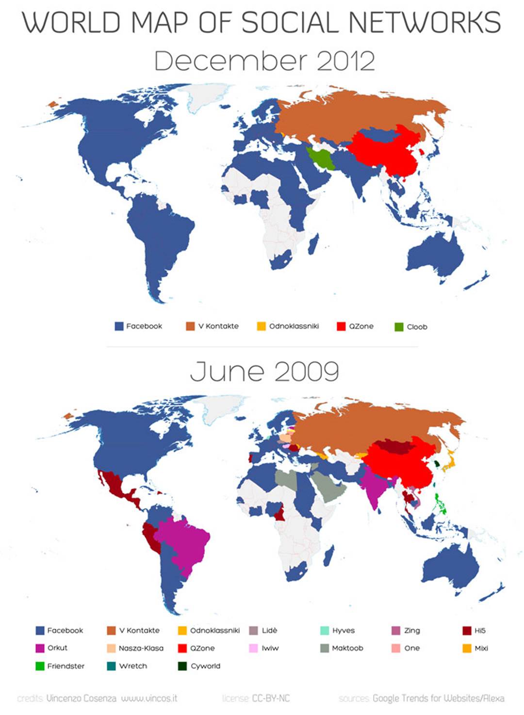 Cartographie tonnante