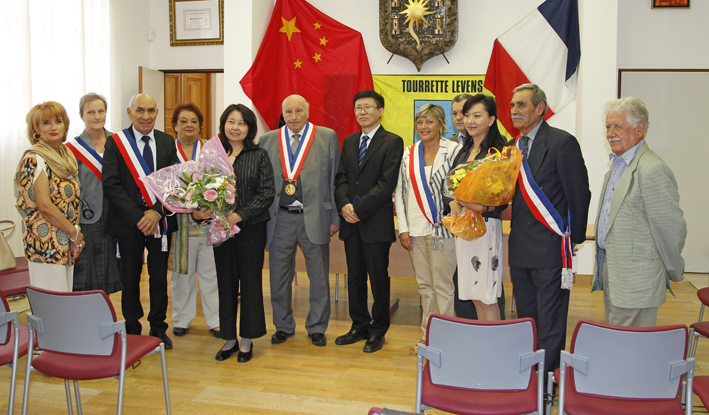 Visite du consul de Chine
