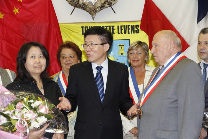 Visite du consul de Chine