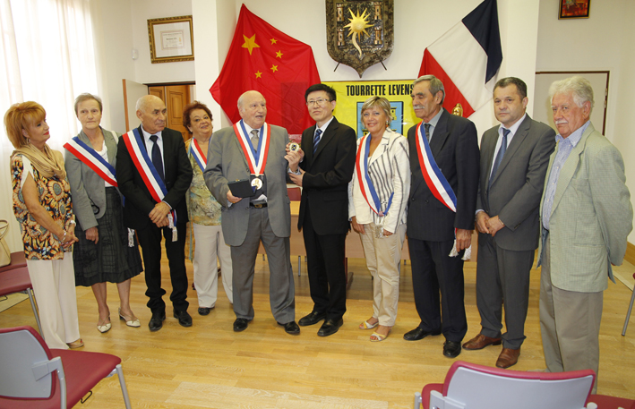 Visite du consul de Chine