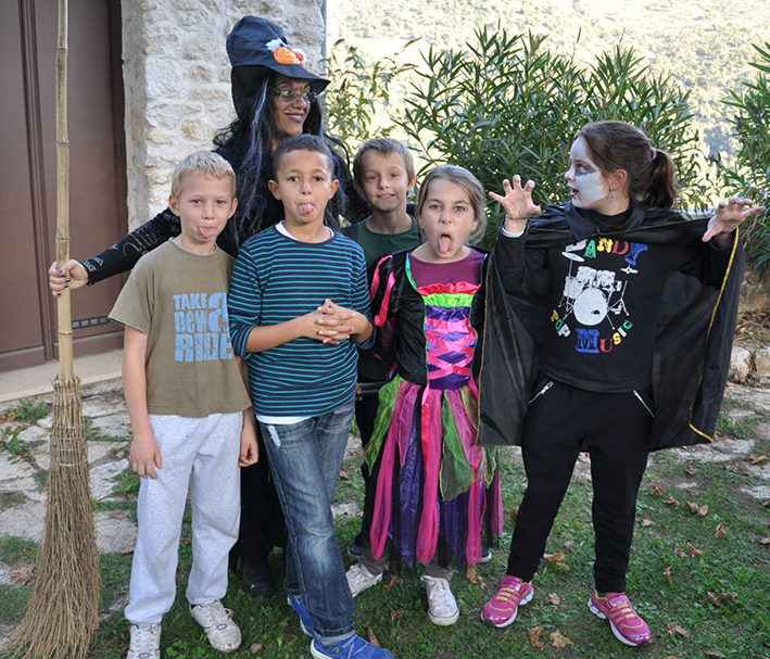 Halloween au château