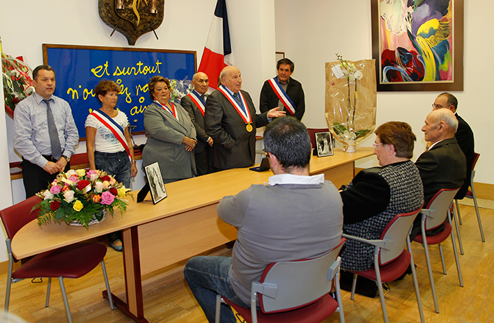 Noces d'or du couple Mège
