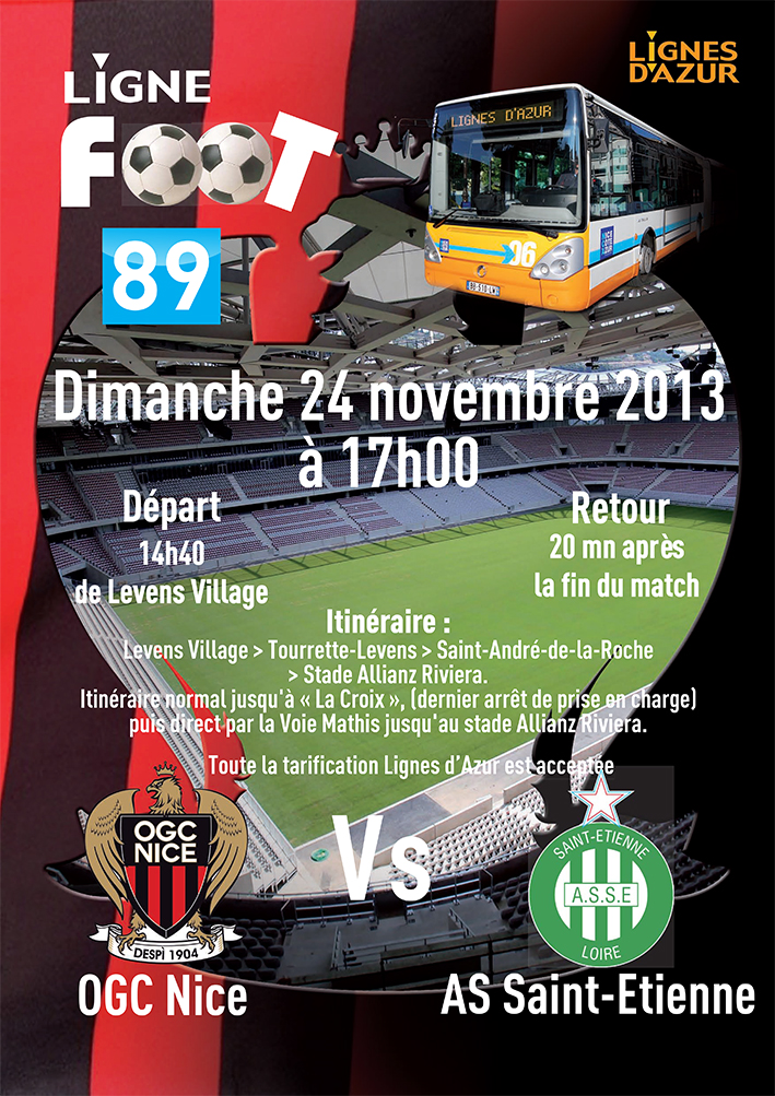 Bus pour le foot