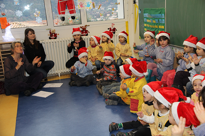 Chants de Noël à la maternelle