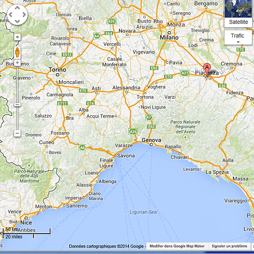 carte Piacenza