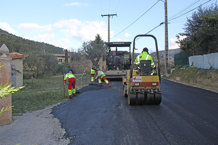Travaux au Frogier-Supérieur