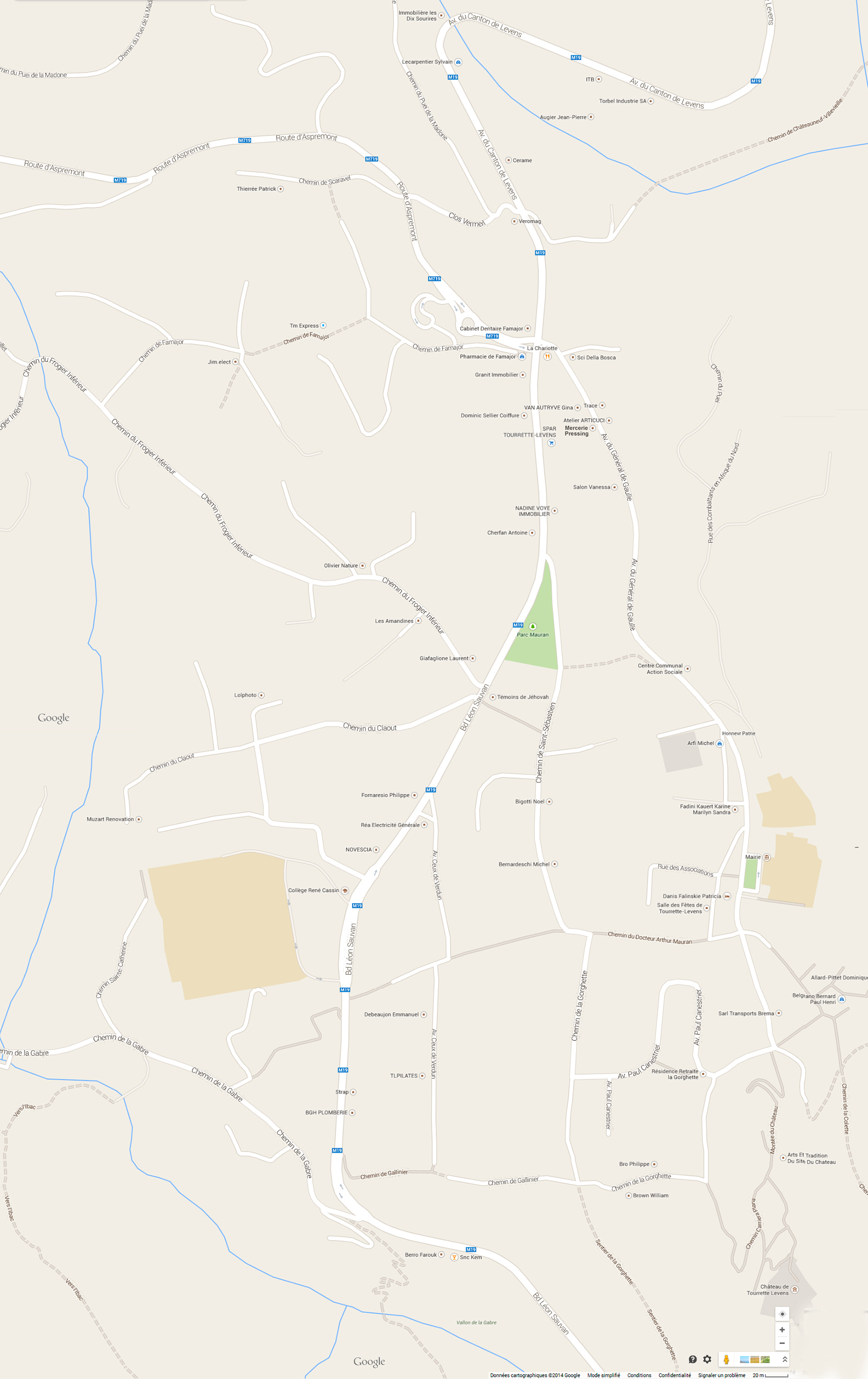 Carte Google TL