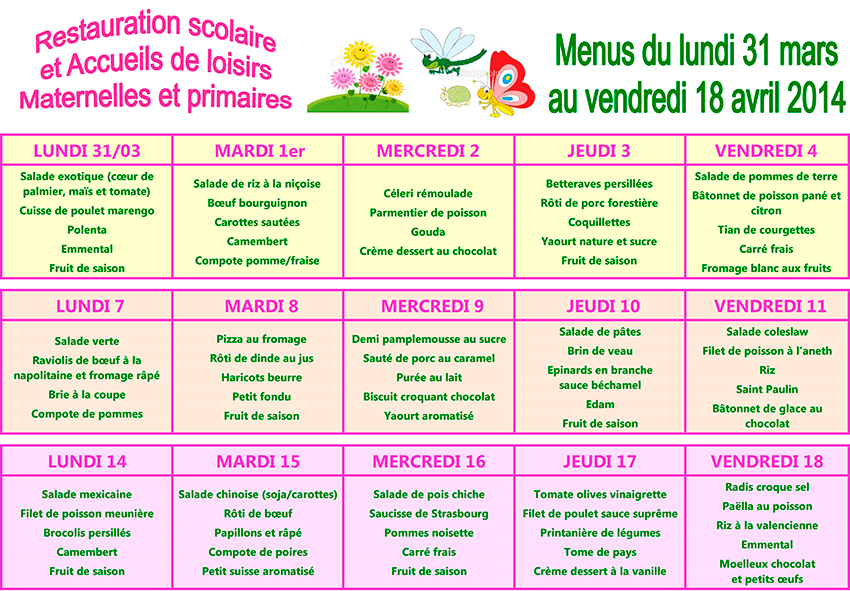 Menus-avril-2014