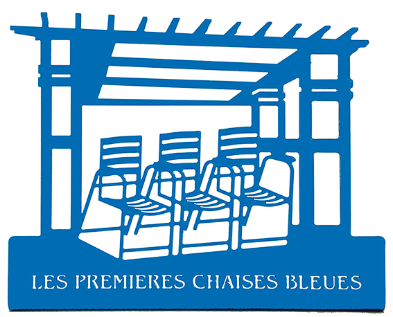 Chaise Bleue