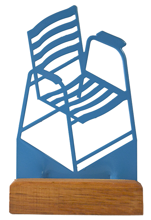 Chaise Bleue