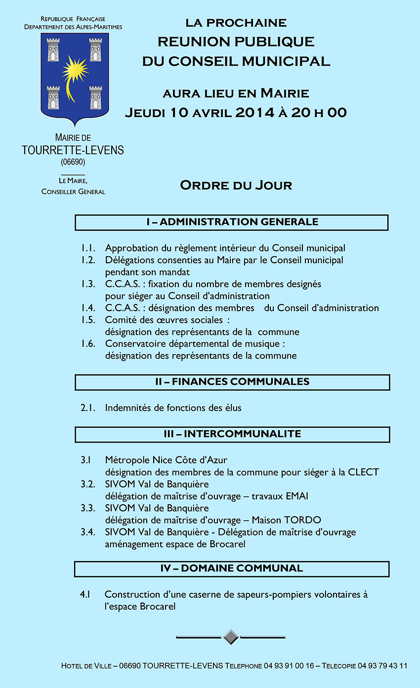 Conseil municipal
