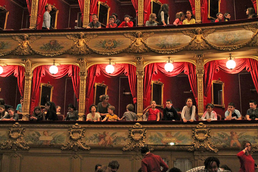 L'Ecole à l'Opéra
