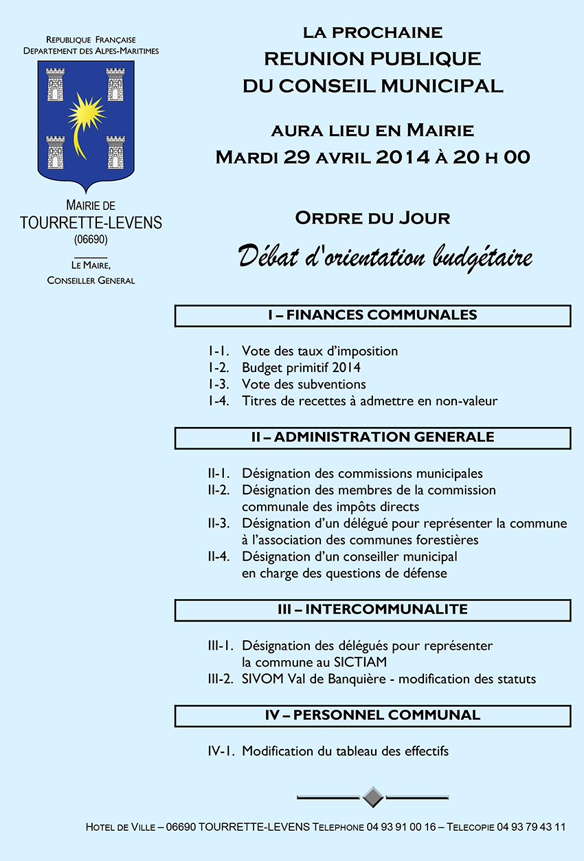 conseil municipal