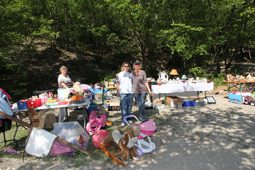 Brocante à Plan d'Ariou