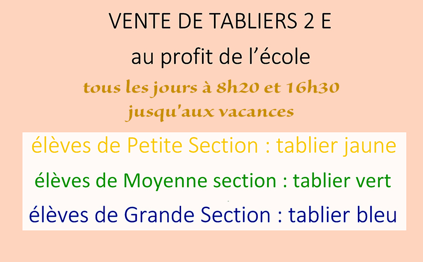 Tabliers