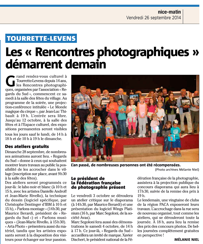 Rencontres sur Nice-Matin