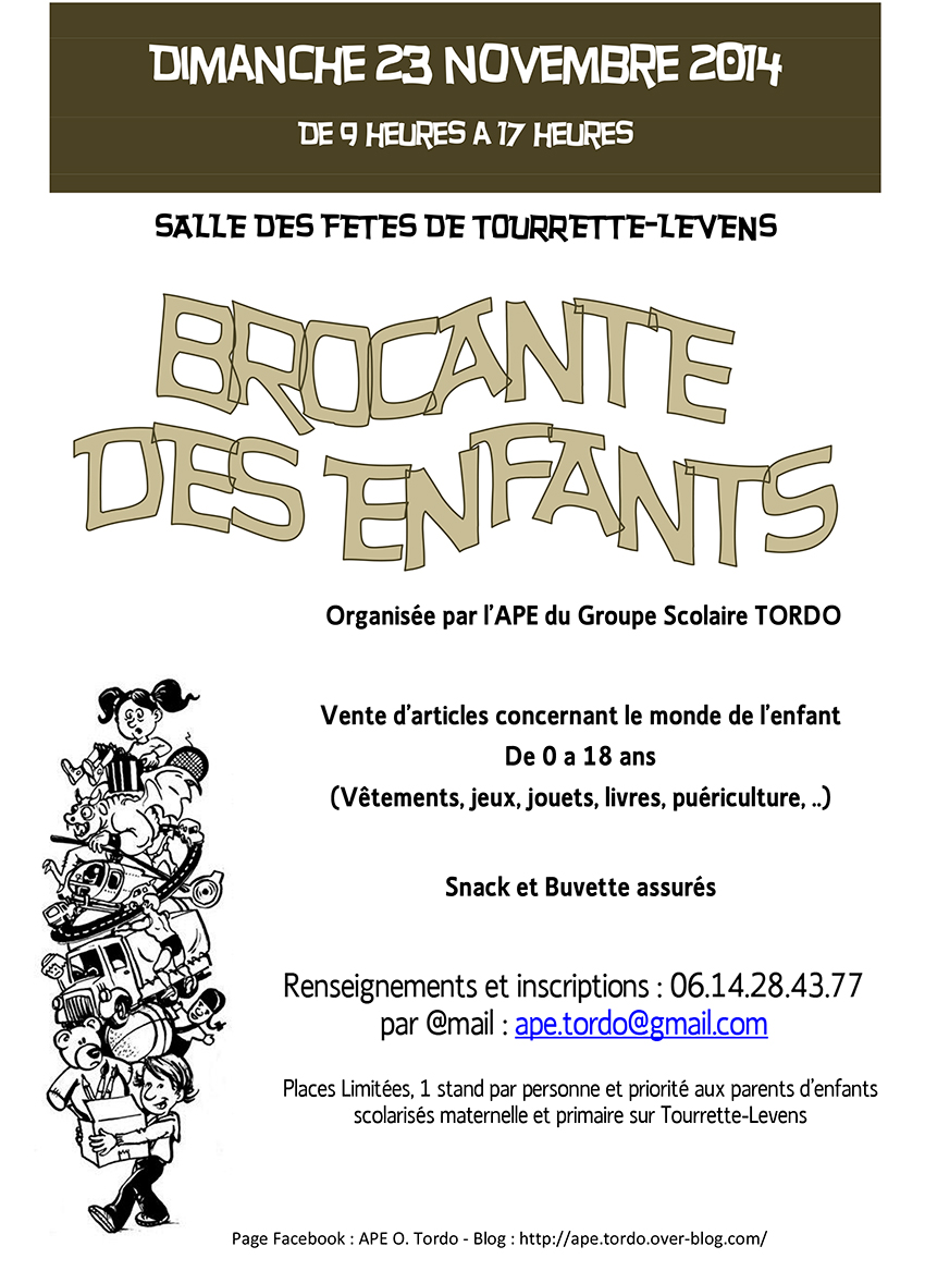 Brocante enfants