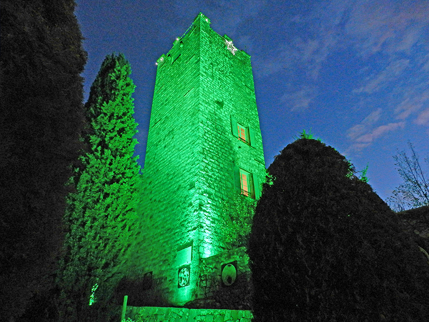 Château illuminé